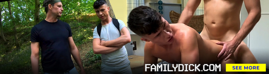 Family Dick — daddy gay porn site banner
