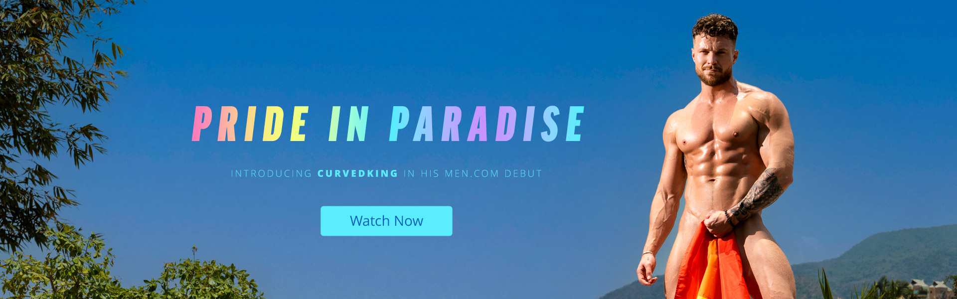 Men.com — gay porn site banner
