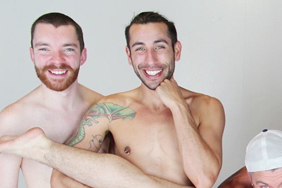 Real Men Fuck — amateur gay porn site banner